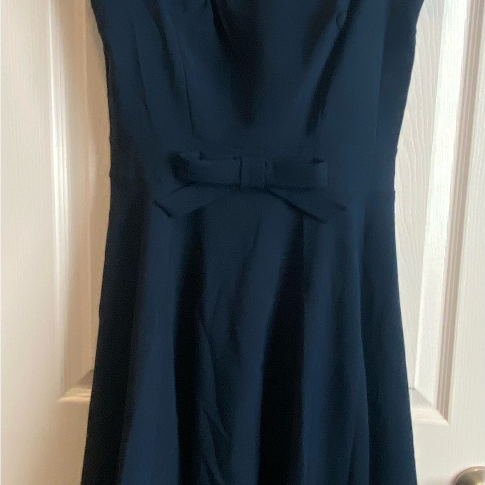 Vintage pin-up style dress, navy.